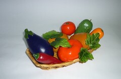 Муляжи "Корзина с овощами" - fgospostavki.ru - Белово