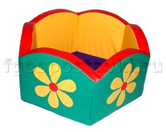 Сухой бассейн шестигранный "Ромашка" - fgospostavki.ru - Белово