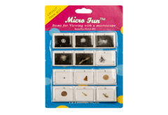 Набор микропрепаратов для стереомикроскопа №13 «Соль, кирпич, лист дерева и пр.» - fgospostavki.ru - Белово