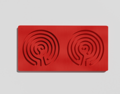 Межполушарная доска №10 красная - fgospostavki.ru - Белово