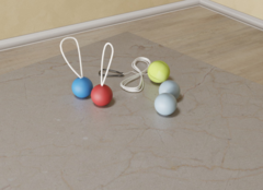 Набор мячей для занятий на доске Бильгоу - fgospostavki.ru - Белово