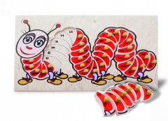 Тактильная панель «Сороконожка с алфавитом» - fgospostavki.ru - Белово