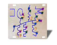 Панель-лабиринт «Петляющие дорожки» - fgospostavki.ru - Белово