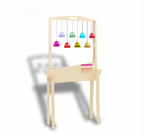 Тактильно-развивающая ширма с колокольчиками - fgospostavki.ru - Белово