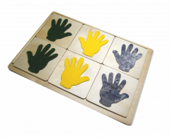 Тактильные ладошки «Мохнатые отпечатки» - fgospostavki.ru - Белово