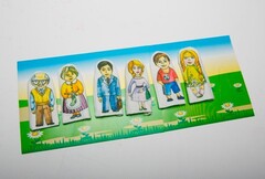 Набор пальчиковых кукол "Семья" - fgospostavki.ru - Белово