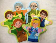 Набор рукавичек "Семья" - fgospostavki.ru - Белово