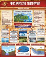 Стенд "Физическая география. Гидросфера" Вариант 1 - fgospostavki.ru - Белово