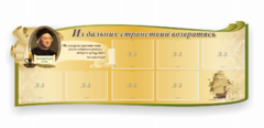 Стенд резной "Из дальних странствий возвратясь" - fgospostavki.ru - Белово