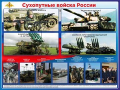 Стенд "Сухопутные войска России" - fgospostavki.ru - Белово