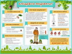 Стенд "Клещевой энцефалит" - fgospostavki.ru - Белово