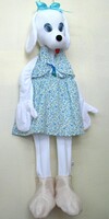 Ростовая кукла "Собачка белая" - fgospostavki.ru - Белово