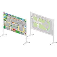 Магнитный стенд двусторонний "Азбука дорожного движения ПДД" - fgospostavki.ru - Белово