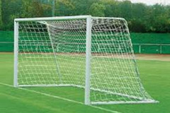 Сетка для футбольных ворот (нить 3 миллиметра, 5Х2Х(1Х1,5) ячейка 100Х100) - fgospostavki.ru - Белово