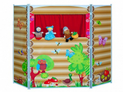 Учебный комплект "Домашний театр" с тематическими фигурками для представлений - fgospostavki.ru - Белово