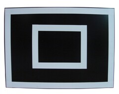 Щит баскетбольный навесной на шведскую стенку (ламинированная фанера), размер 700х700 миллиметров - fgospostavki.ru - Белово