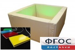 Сухой бассейн вибромузыкальный с клавишами управления (217х217х66 сантиметров) - fgospostavki.ru - Белово