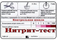 Тест-система "Нитрит-тест" - fgospostavki.ru - Белово