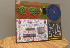 Бизиборд «Для девочек» - fgospostavki.ru - Белово