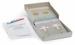 Модель-аппликация "Строение цветка" (набор из 11 карт) - fgospostavki.ru - Белово