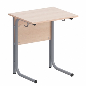 Стол ученический одноместный на круглой трубе - fgospostavki.ru - Белово