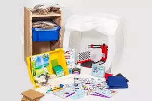 Учебно-методический набор для проектной деятельности в ДОО №2–ИТ (моделирование, авиамоделирование, студия проектов). - fgospostavki.ru - Белово