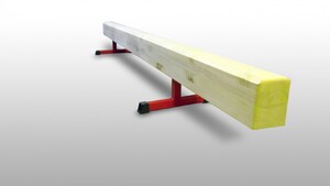 Бревно гимнастическое напольное на металлических опорах (3м) - fgospostavki.ru - Белово