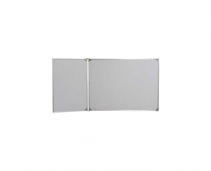 Доска магнитно-маркерная настенная двухэлементная белая полимерная (2250*1000) - fgospostavki.ru - Белово