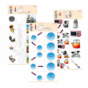 Комплект из 10 карточек "Обучающий калейдоскоп для ДО. Эксперимент. Магнетизм" - fgospostavki.ru - Белово