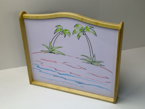 Двухсторонняя панель для игровых зон “Зеркальная и магнитно-маркерная” - fgospostavki.ru - Белово