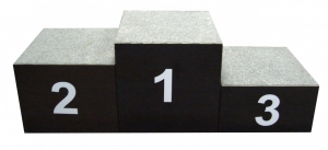 Пьедестал победителей на 3 места (металлический каркас) - fgospostavki.ru - Белово