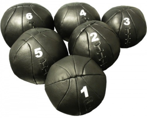 Медицинбол (1 килограмм, натуральная кожа) - fgospostavki.ru - Белово