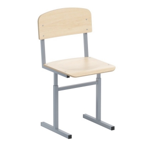 Стул ученический регулируемый на прямоугольной трубе - fgospostavki.ru - Белово