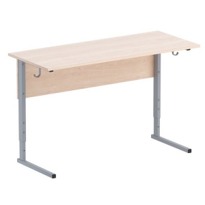 Стол ученический двухместный регулируемый на прямоугольной трубе - fgospostavki.ru - Белово