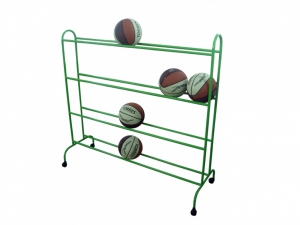 Стеллаж для хранения мячей на колесах - fgospostavki.ru - Белово