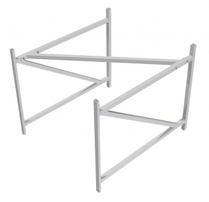 Ферма баскетбольная для щита из оргстекла (вынос 1,2 метра) - fgospostavki.ru - Белово