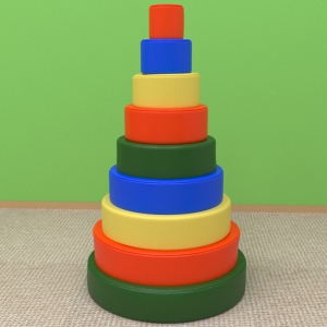 Игровой набор Пирамида Круглая - fgospostavki.ru - Белово