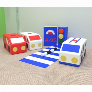 Набор мягких модулей Автопарк - fgospostavki.ru - Белово