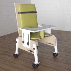 Стул для ребенка с ОВЗ «Новые горизонты» №1 со столешницей зеленый - fgospostavki.ru - Белово