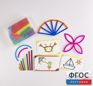 Палочки счетные Геостикс "Юниор". Набор с заданиями - fgospostavki.ru - Белово