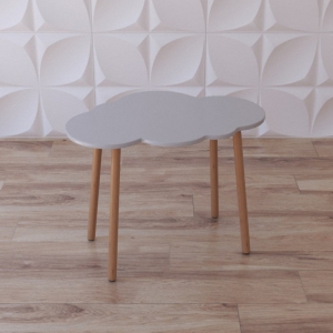 Стол "Белая тучка" белый - fgospostavki.ru - Белово