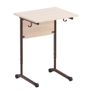 Стол ученический одноместный. Регулируемый по высоте - fgospostavki.ru - Белово