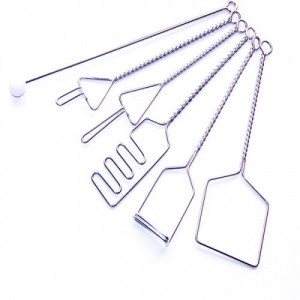 Постановочные зонды с витыми ручками с колечком, мини. Комплект из 6 зондов - fgospostavki.ru - Белово