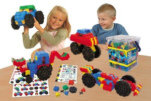 Конструктор Большие машины  (280 деталей) - fgospostavki.ru - Белово