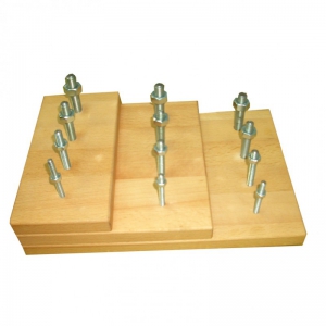 Настольный тренажер "Панель с гайками" - fgospostavki.ru - Белово