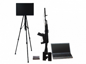 Учебно-тренировочный комплекс огневой подготовки "Стрелец-1/М" (мишень-монитор, массогабаритный макет оружия АК или ПМ) - fgospostavki.ru - Белово