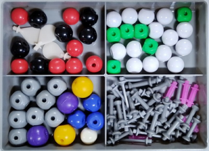 Комплект моделей атомов для составления моделей молекул со стержнями лабораторный - fgospostavki.ru - Белово