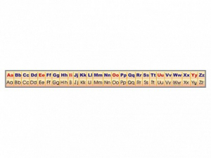 Стенд-лента "Алфавит" (английский язык) - fgospostavki.ru - Белово