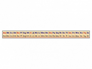 Стенд-лента "Алфавит" (английский язык) - fgospostavki.ru - Белово
