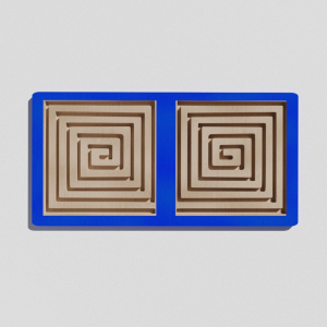 Такт-панель «Синий лабиринт № 4» - fgospostavki.ru - Белово